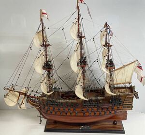 帆船模型 英国 イギリス ビクトリー号 HMS VICTORY 木製 モデルシップ イギリス海軍 