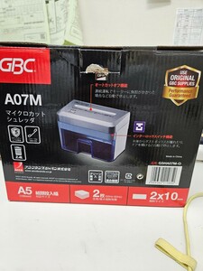 マイクロカットシュレッダ　A5サイズ　エコ、ブランズ、ジャパン株式会社　GBC AO7M