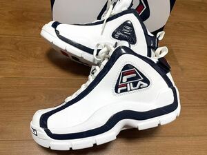 【新品未使用・定価15400円】フィラ 96 グラントヒル2 24.5cm FILA 96 Grant Hill 復刻 F0313 スニーカー 2Pac パック atmos