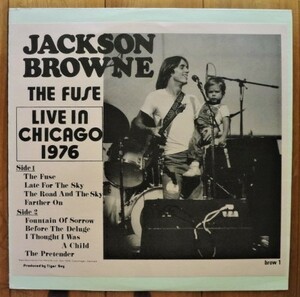 ジャクソン　ブラウン　JACKSON　BROWNE　THE　HUSE　LIVE　IN　CHICAGO　１９７６　