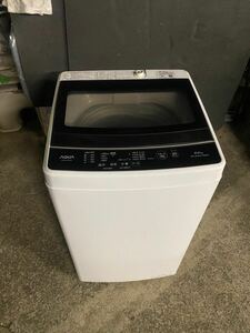 ○GW8578 AQUA アクア　全自動洗濯機 5.0kg AQW-G5MJ 21年製○