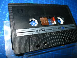 使用済み　中古　 カセットテープ　TDK　AD46　Type1　ノーマル　46分 1本 爪あり　No.9964