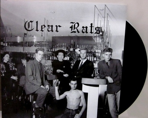 ほぼ新品同様 ★ 廃盤 LP レコード ★ 1st アルバム ★ 1988年 オリジナル盤★ Clear Rats ★ ドイツ ネオロカ ネオロカビリーサイコビリー