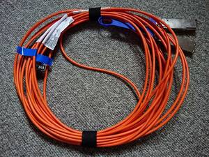 Mellanox 10m 56Gb/s QSFP Active Optical Cables AOC 814375-001 InfiniBand FDR