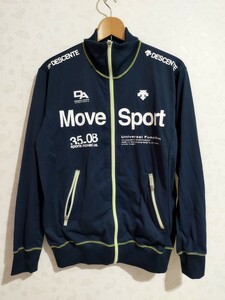 DESCENTE　デサント　DESCENTE MOVE SPORT　デサントムーブスポーツ　長袖ジャケット　ジャージジャケット　ジャージ　トップス