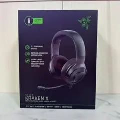 Razer KRAKEN X ゲーミングヘッドセット 有線3.5㎜