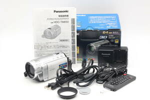 【難あり】パナソニック デジタルハイビジョンビデオカメラ TM650 内蔵メモリー64GB シルバー HDC-TM650-S