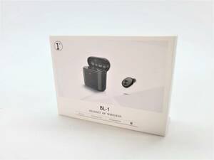 【開封品・未使用】Bluetooth ワイヤレスイヤホン　充電ケース付き　片耳　ブラック
