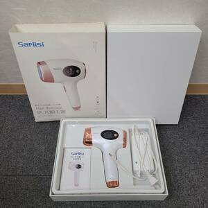 【YYD3395OM】1円～ 通電〇 Sarlisi サーリシ 60W発 Hair Removal IPL光脱毛器 美容 家電 男女兼用 残ショット数不明 充電器 一部箱破れ有