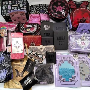 【1円〜】アナスイ　まとめ　財布　ポーチ　ネイル　バスセット　キーホルダー　キティ　コラボ　サンリオ　ANNASUI 未使用　ジャンク　