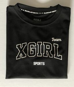 XGIRL SPORTS Tシャツ Sサイズ エックスガール トップス 半袖Tシャツ X-girl ロゴプリント