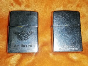 2個セットZIPPO ジッポー オイルライター