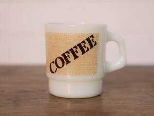 SALE!!『希少!! ファイヤーキング マグカップ』No,332 coffee コーヒーカップ 洋風雑貨 ヴィンテージ アンティーク レトロ USA