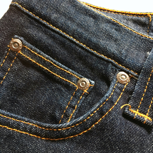 【極美品】nudie jeans HIGH KAI 31×32 RINSED W78cm ヌディー ジーンズ ハイ カイ / デニム