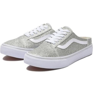 バンズ 23.5cm オールドスクール ミュール グリッター シルバー VANS COMFORT OLD SKOOL MULE GL ヴァンズ