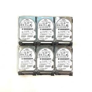 K5081768 HGST 900GB SAS 10K 2.5インチ HDD 6点【中古動作品】