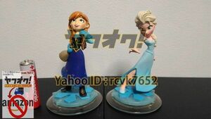 ヤフオク ディズニー インフィニティ エルサ アナ ヤフオク フィギュア アナと雪の女王 ピクサー Wii U 3DS WiiU Disney アナ雪 3Oap