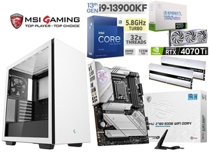 ★第13世代 intel i9-13900KF/RTX4070Ti/水冷/Z790/DDR4 32GB/M.2SSD 1TB/850W/Win11 Pro/Office2021 Pro