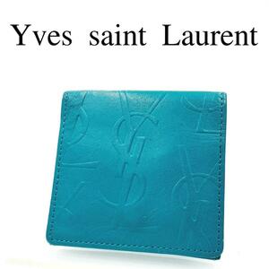 Yves saint Laurent イヴサンローラン コインケース YSLロゴ