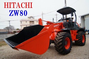 日立 ホイールローダー ZW80-5B 1992h 平成31年 除雪 タイヤショベル 中古