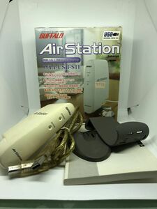 BUFFALO　WLI-USB-S11　Air station 11Mbps IEEE802.11 b 2.4GHz　無線LAN　USB　中古　ジャンク