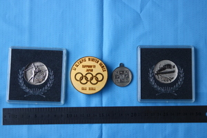 メダル　1972年札幌冬季オリンピック大会記念　４ヶ