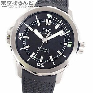 101664752 IWC アクアタイマー オートマティック IW329001 ブラック SS ラバー 腕時計 メンズ 自動巻