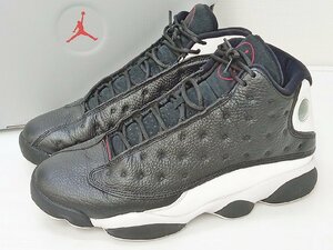 [16A-62-073-2] ◎ NIKE AIR JORDAN 13 RETRO ナイキ エア ジョーダン 13 レトロ 414571-061 サイズ29cm ブラック/ホワイト-ジムレッド