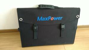 120W　ソーラーパネル　MaxPower　WL100 折り畳み式　中古動作品