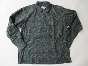 2024SS ENGINEERED GARMENTS Classic Shirt - Cotton Paisley Print サイズM 長袖シャツ/ エンジニアドガーメンツ