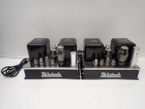 【整備品】 McIntosh マッキントッシュ 管球式/真空管モノラルパワーアンプ MC30 ペア ∩ 6D358-2