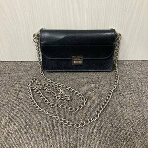 COMME des GARCONS | チェーンショルダー付 ウォレットバッグ ショルダーバッグ | ブラック | コムデギャルソン | CHAIN BAG | BLACK