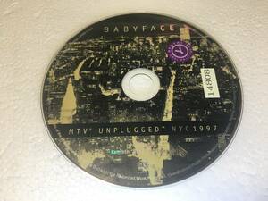 ●R2-124　レンタル落ち　ベイビーフェイス　/　アンプラグド　CDのみ　●　Baby Face　MTV Unplugged NYC 1997