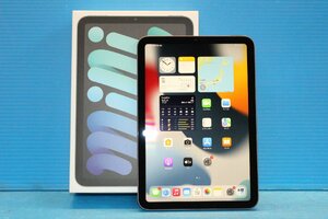 美品 ■Apple■ iPad mini 8.3インチ 第6世代 Wi-Fi 64GB 2021年秋モデル [スペースグレイ] MK7M3J/A / 外箱、AC、ケーブル付属