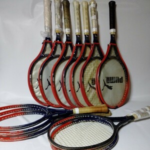 PUMA 硬式テニスラケット12本セットボリスベッカースーパー大量まとめてプーマ