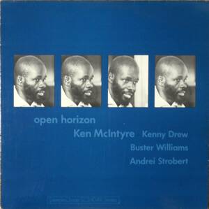 ◆KEN McINTYRE QUARTET/OPEN HORIZON (DEN LP) -Kenny Drew, Steeple Chase