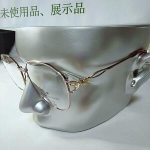 未使用品　展示品　ピエールバルマン　メガネ　フレーム　度なし　日本製 P-0026