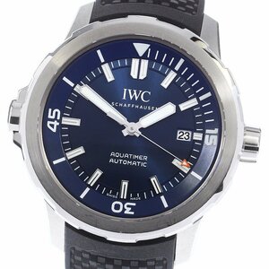 IWC SCHAFFHAUSEN IW329005 アクアタイマー エクスペディション・ジャック＝イヴ・クストー 自動巻き メンズ メーカーOH済_756603