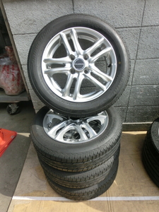 ☆激安バリ山☆軽自動車用/BS製NEXTRY☆155/65R14☆ラジアルタイヤ付きアルミホイール４本セット