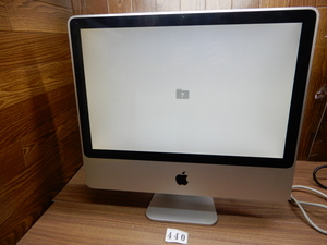 ☆440☆iMac★20ワイド液晶一体型★Core2-2.4G★メモリ2G★A1224★ハードディスク不具合 現状ジャンク品