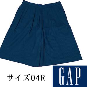 【XL】GAP 裏地付きキュロット ストライプ レディース ビジネス