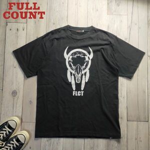 ☆FULL COUNT フルカウント☆FLCT バッファローボーン Tシャツ 黒 size（40） S1642