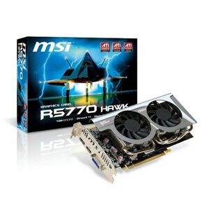 MSI グラフィックボード AMDシリーズ R5770 Hawk