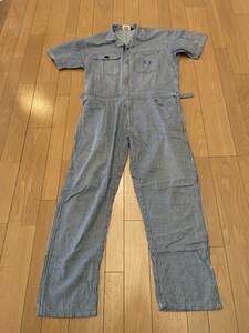 ★★★即決!★ディッキーズ★ Dickies★メンズ３L・W３６相当★半袖つなぎ★作業着★ワークウェア★USED★★★