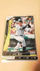 ☆ベースボールコレクション☆N-T007☆糸井嘉男☆阪神タイガース☆ノーマル☆星1☆BASEBALLCOLLECTION☆BBC☆KONAMI☆コナミ☆