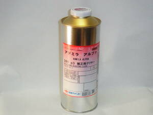 ｎａｘ　日本ペイント　アドミラアルファ　２８１　補正用クリヤー　１Ｌ　１缶　新品、未開封　自動車補修塗料