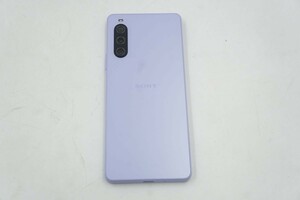 ★☆全額返金保証！最速発送！【SONY Xperia 10 V A302SO 128GB /SIMフリー/ラベンダー 動作確認済】★☆（202404-05502-Skaitori）