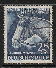ドイツ　1940年付加金付き・ブルーリボン競走馬１種完済 