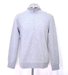 Brooks Brothers（ブルックスブラザーズ）GFコットンポリエステルダブルフェイスピケ ハーフジップモックネックプルオーバーZIP PULLOVER