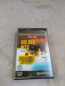 C7405　カセットテープ　パティ・ペイジ　GOLDEN　HITS